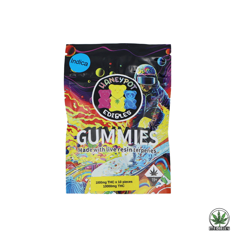Haneypot Edibles Live Resin Terpene Gummies 10,000mg gallery