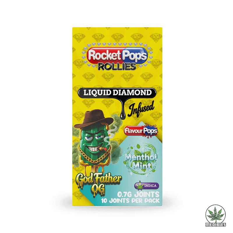 Rocket Pop Liquid Diamond Infused Joint Pack gallery