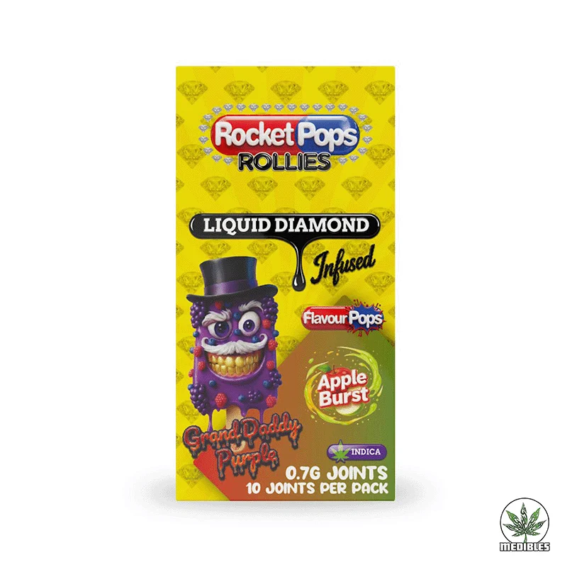 Rocket Pop Liquid Diamond Infused Joint Pack gallery