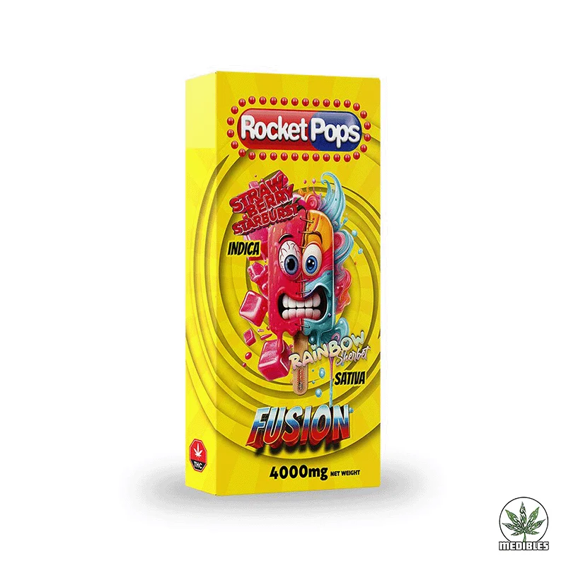Rocket Pop Fusion 3-in-1 4g THC Vape gallery