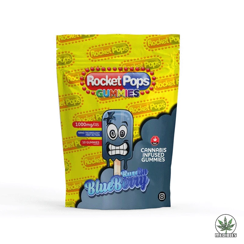Rocket Pops 1500MG THC Gummies - Sweet Peach gallery