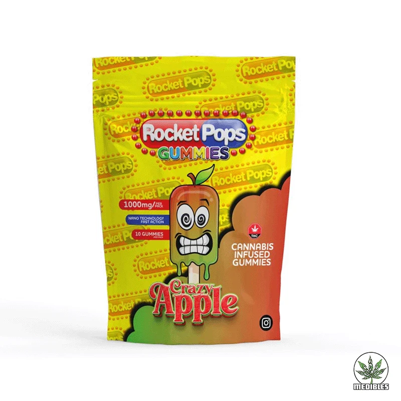 Rocket Pops 1500MG THC Gummies - Sweet Peach gallery