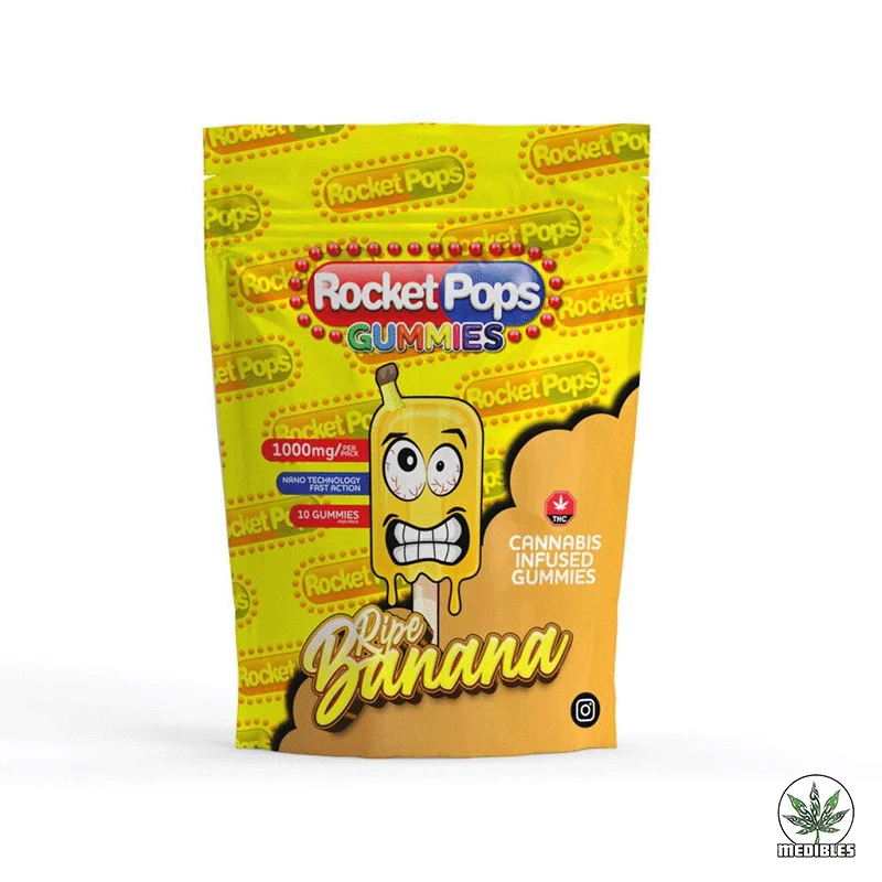 Rocket Pops 1500MG THC Gummies - Sweet Peach gallery