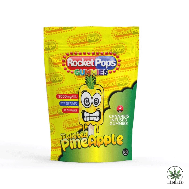 Rocket Pops 1500MG THC Gummies - Sweet Peach gallery