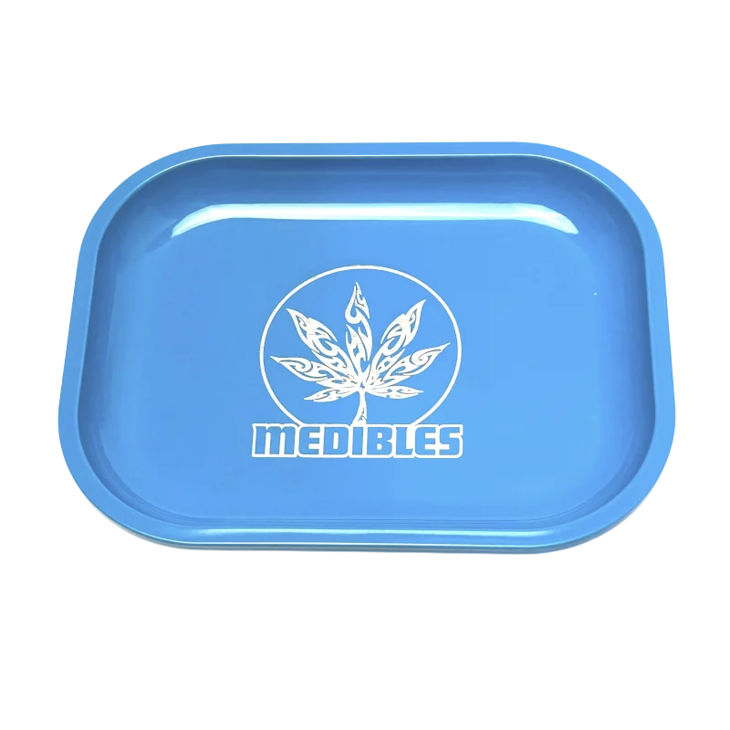 Mohawk Medibles Rolling Tray - Black gallery