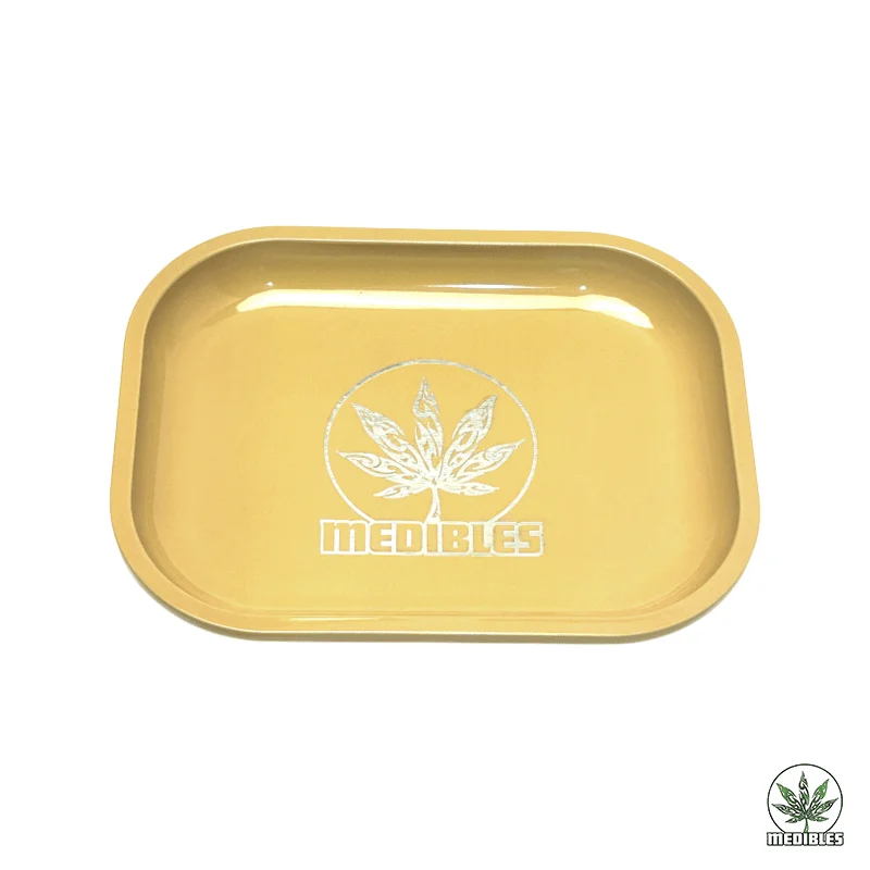 Mohawk Medibles Rolling Tray - Black gallery