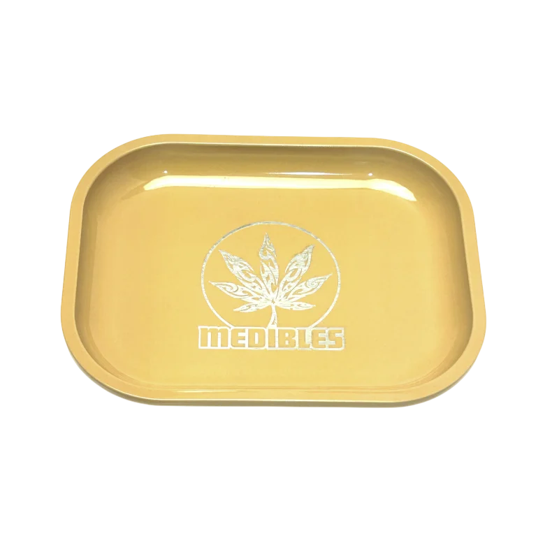 Mohawk Medibles Rolling Tray - Black gallery