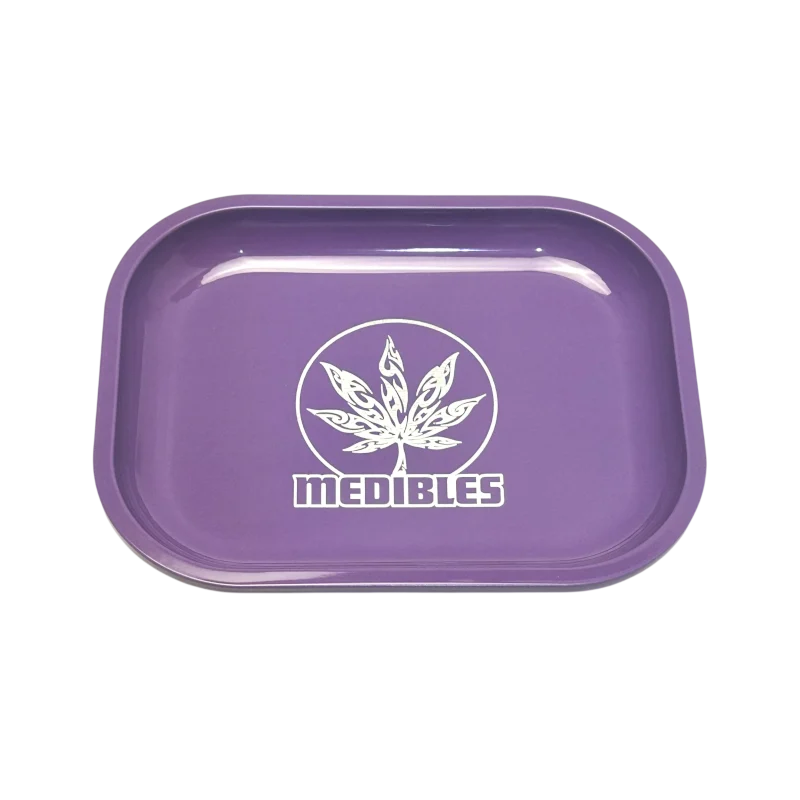 Mohawk Medibles Rolling Tray - Black gallery