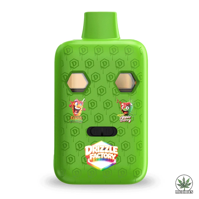 Drizzle Factory 6G Puff & Play Vapes - Apple Berry (S) + Fruit Punch (I) gallery