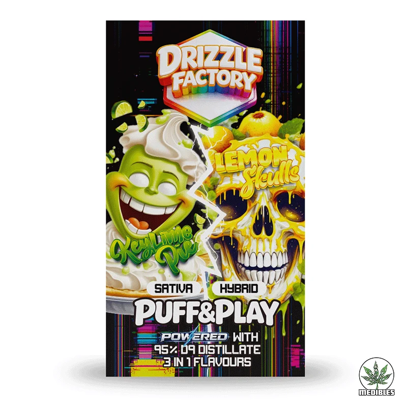 Drizzle Factory 6G Puff & Play Vapes - Apple Berry (S) + Fruit Punch (I) gallery