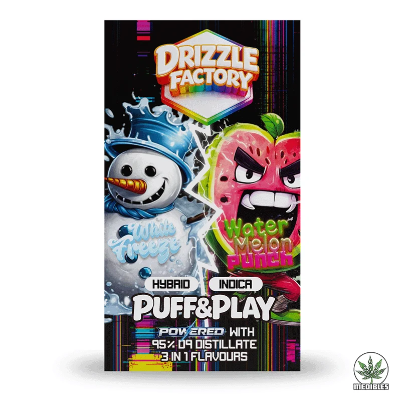 Drizzle Factory 6G Puff & Play Vapes - Apple Berry (S) + Fruit Punch (I) gallery